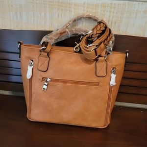 Lady Conceal Vegan Conceald Carry Crossbody Purse